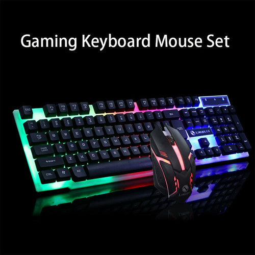 set de teclado y mouse gaming