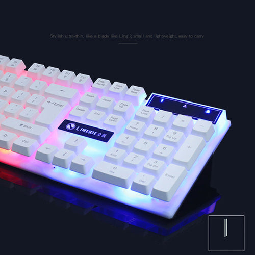 set de teclado y mouse gaming