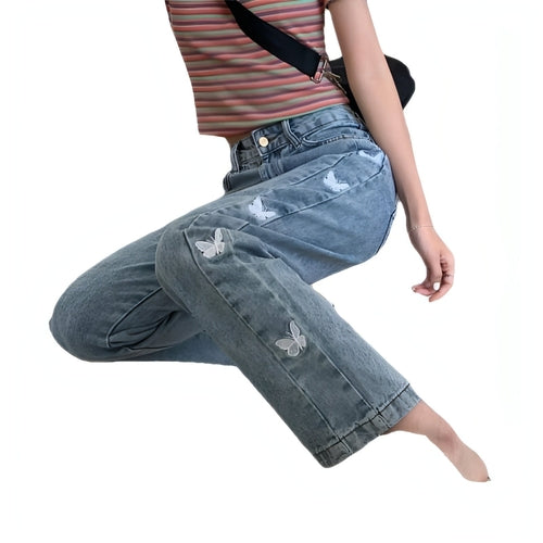 DenimDare™ Butterfly Jeans